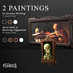 Saint Jerome & Skull Paintings logo