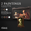 Saint Jerome & Skull Paintings logo