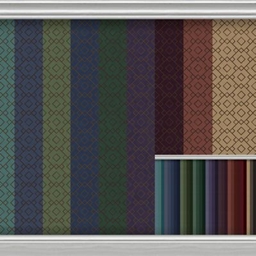 Wallpaper - part 1 - EA white wood colour trim - BG, Maxis Match project image