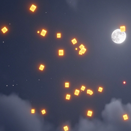Sky lantern logo