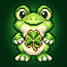 Cloverhop Frog Totem