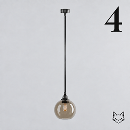 Globe Lamp 4 (Black) project image
