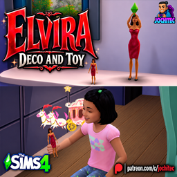 Elvira deco and toy by Jochi logo