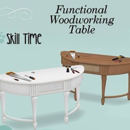 Functional Woodworking Table 2 ⛏️⚒️ project image