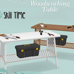 Functional Woodworking Table 1 📐🔧 project image