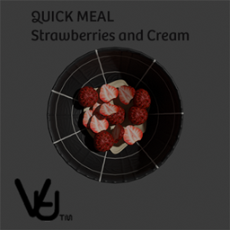 Strawberries and Cream Quick meal logo