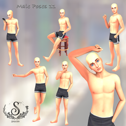 Male poses 11 logo