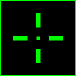 Green TaCZ Crosshair logo