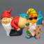surfing gnome logo
