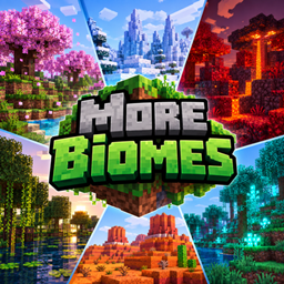 More Biomes Official logo