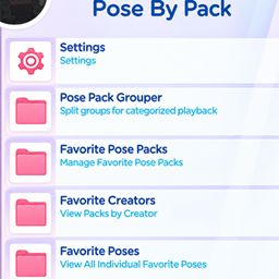 Pose Favorites Manager Mod | Spanish Translation logo