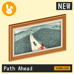 Raster Rabbit: Daily Drop - Path Ahead | FUTURE VISIONS Genre Collection (3 New Paintings)