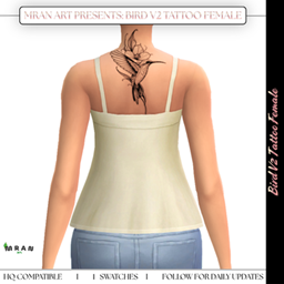 Bird V2 Tattoo Female logo