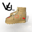 Child Ankle boot with tats logo