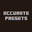 Accurate Presets logo