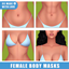 Female body masks logo