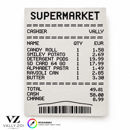 Receipt Rug [VZ] project image