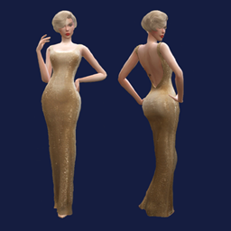 Vintage Glamour Gown logo