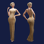 Vintage Glamour Gown logo