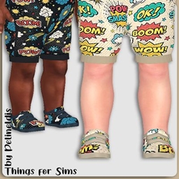 Infants Super Hero Sneakers logo