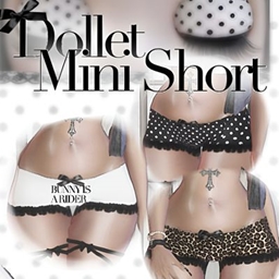 ‧˚꒰🐾୭ ˚. ᵎᵎ   Dollet Mini Short .ᐟ  ֹ   ₊ ꒱ logo