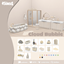 "Cloud & Bubble" Bathroom Set logo