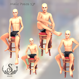 Male poses 17 logo