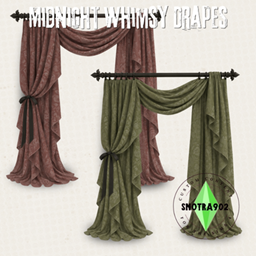 Midnight Whimsy Drapes