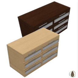 Frosted Wood Dresser project image