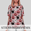 spooky tee by strawberrysims logo