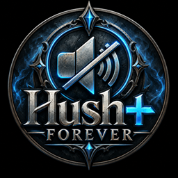 Hush Plus Forever logo