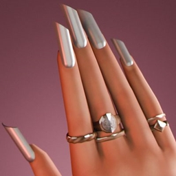 Lipstick Chrome Nails project image