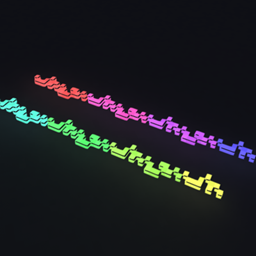 Glowing Trails logo