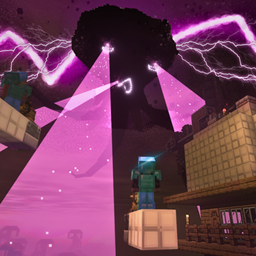 Wither Storm with airships! logo