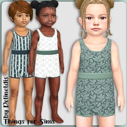 Toddler  Sage Green Playsuit project image