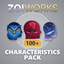 ZoiWorks - Characteristics Pack logo