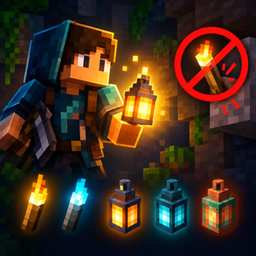 Offhand Torch Plus: Placement Blocking & Dynamic Lighting