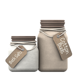 KHD Linen Bathroom Jars project image