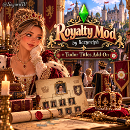 Royalty Mod + Tudor Titles Add-On by llazyneiph - Tradução PTBR logo