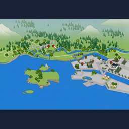Windenburg Reimagined - Cartoon Map Overhaul project image