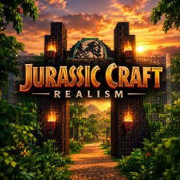 Jurassic Craft Realism logo