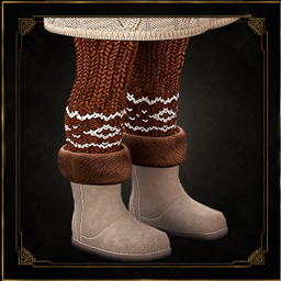 Toddler - Cozy suede boots with soft faux fur cuffs project image