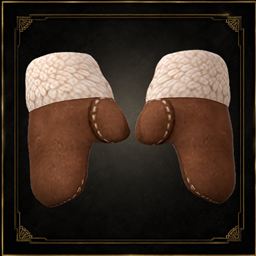 Toddler - Cozy suede mittens with soft fleece cuffs project image