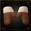 Toddler - Cozy suede mittens with soft fleece cuffs logo