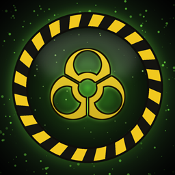Diseases: A crude world logo
