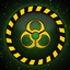Diseases: A crude world logo