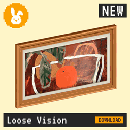 Raster Rabbit: Daily Drop - Loose Vision | FUTURE VISIONS Abstract Collection (3 New Paintings)