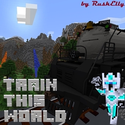 Train this world logo