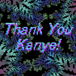 Thanks Kanye Very Cool! logo