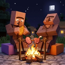Villagers after Work project image